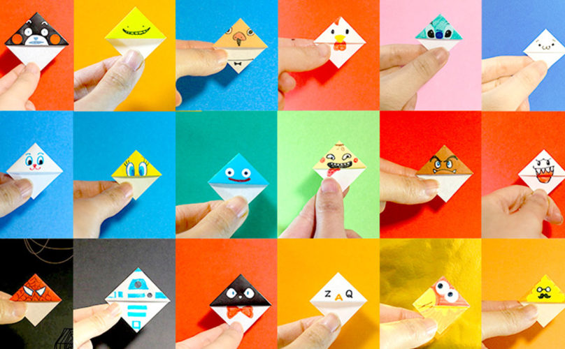キャラクター折り紙ブックマーカー 100種類 ついに完結 遊び人